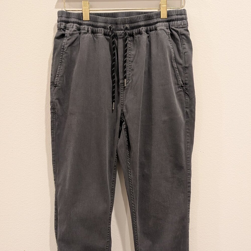 Faherty Essential Drawstring Pants - Grey